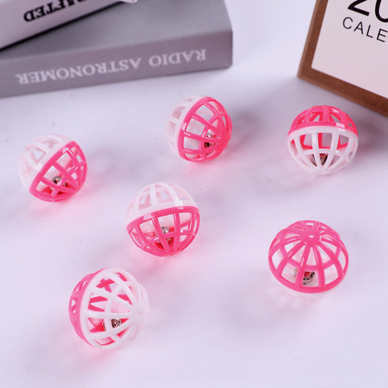 Hollow Ball Cat Toy - Self Play Interactive Entertainment Bell In Ball For Cats