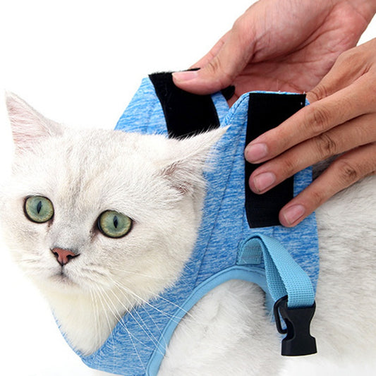 Cat Chest Harness with Leash – Adjustable Vest for Safe and Comfortable Outdoor Walks
