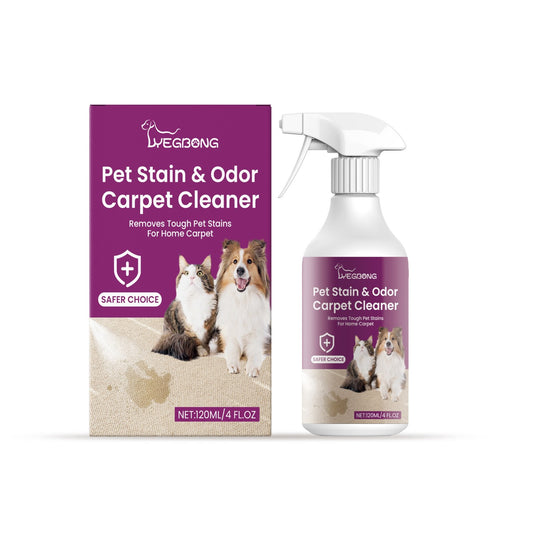 Pet Stain & Odor Carpet Cleaner – Removes Pet Accidents Effectively