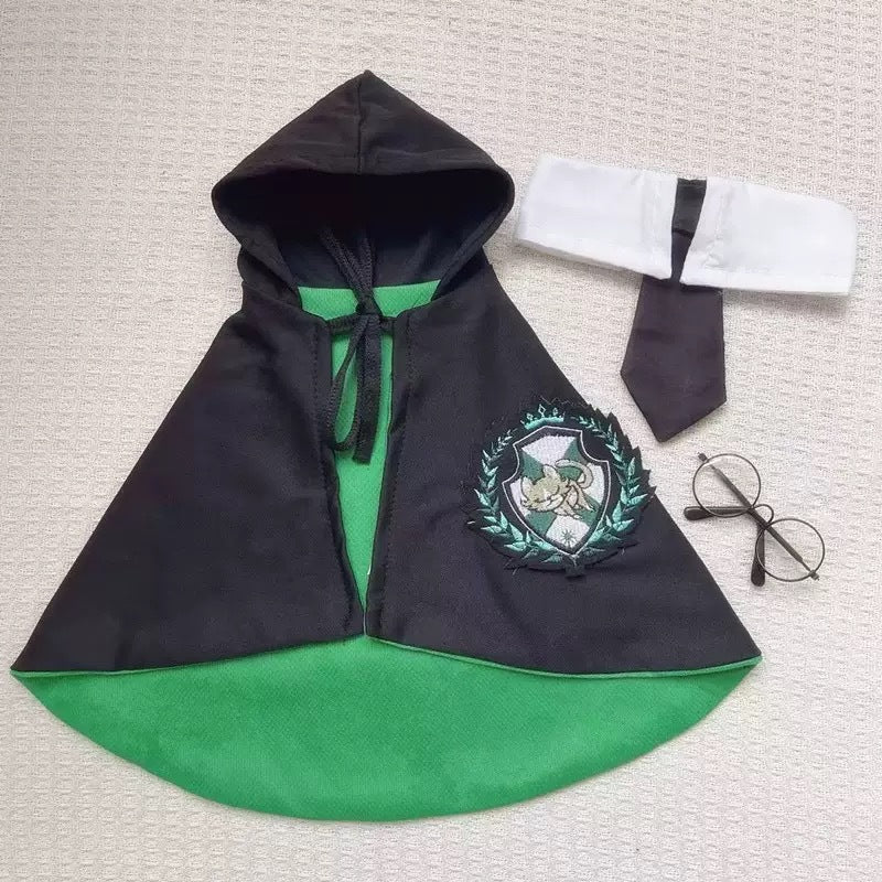 Harry Potter Pet Costume – Magic Glasses & Cloak for Dogs & Cats