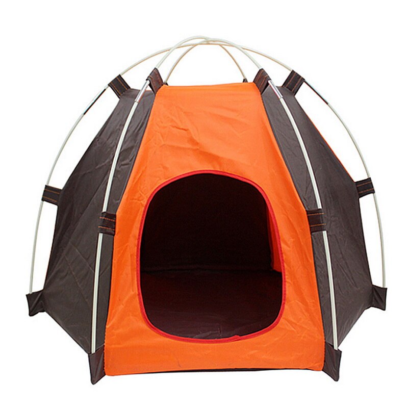 Camping & Indoor Pet Tent – Foldable Dog & Cat House, Sunscreen Portable Kennel