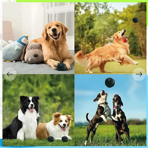 Dog Food Ball Bite Resistant Toy Puzzle Large And Small Size Interactive Pet Toy For Dogs Durable Treat Dispensing Fun