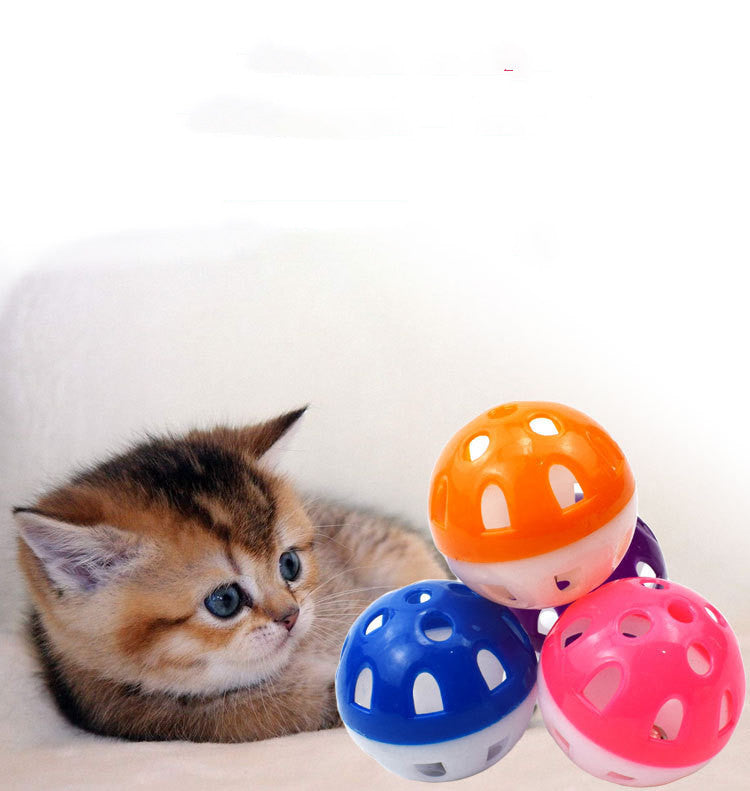 Hollow Ball Cat Toy - Self Play Interactive Entertainment Bell In Ball For Cats