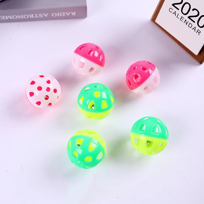 Hollow Ball Cat Toy - Self Play Interactive Entertainment Bell In Ball For Cats