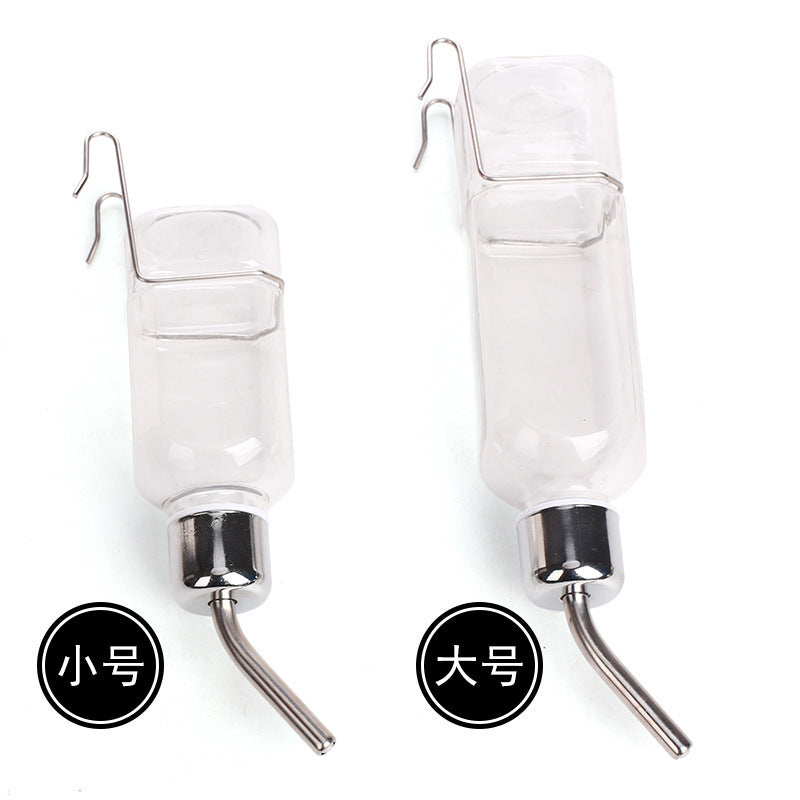 Hanging Automatic Pet Water Fountain for Crates – No-Spill Drinking Bowl