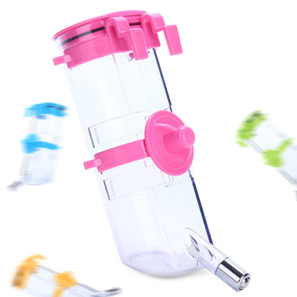 Hanging Automatic Pet Water Fountain for Crates – No-Spill Drinking Bowl