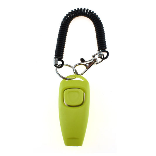 Two-in-One Pet Training Clicker and Whistle – Dog Training Tool