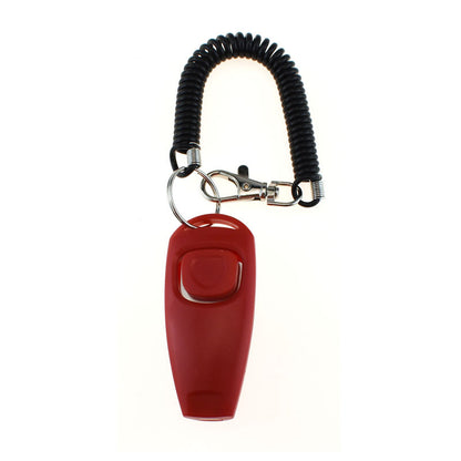Two-in-One Pet Training Clicker and Whistle – Dog Training Tool
