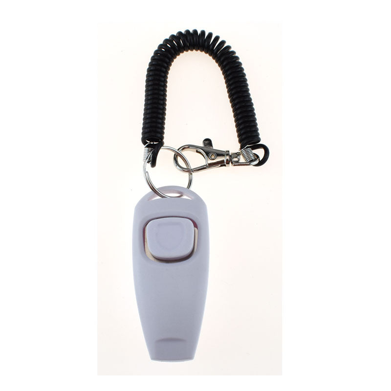 Two-in-One Pet Training Clicker and Whistle – Dog Training Tool
