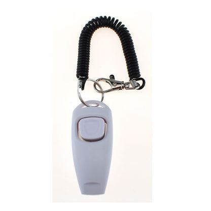 Two-in-One Pet Training Clicker and Whistle – Dog Training Tool