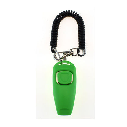 Two-in-One Pet Training Clicker and Whistle – Dog Training Tool