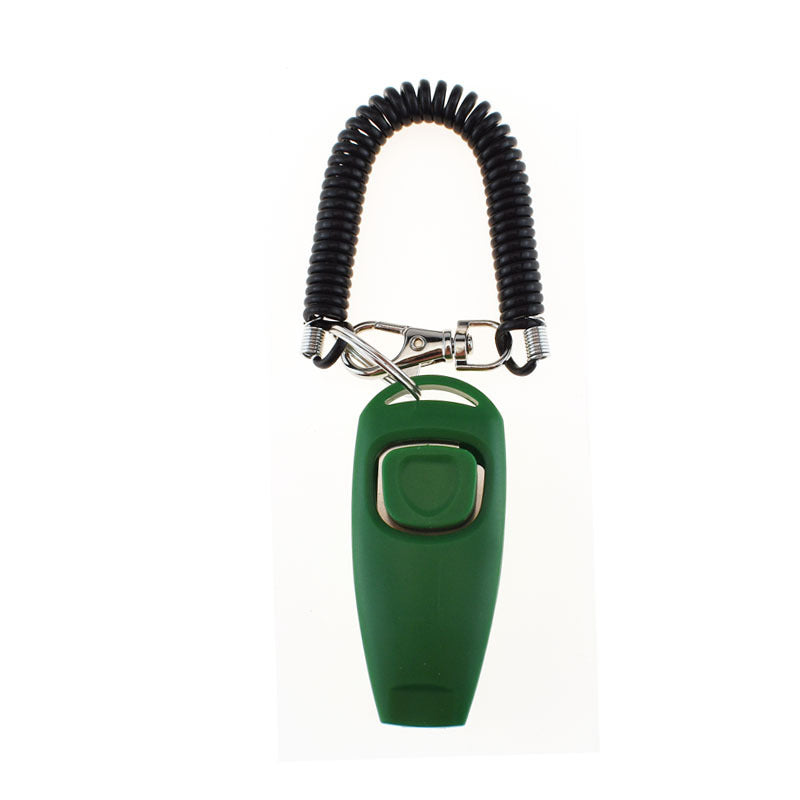 Two-in-One Pet Training Clicker and Whistle – Dog Training Tool