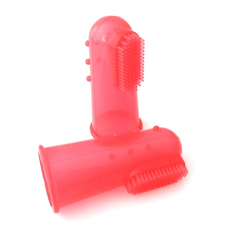 Natural Silicone Finger Toothbrush for Pets – Gentle Dog & Cat Dental Care