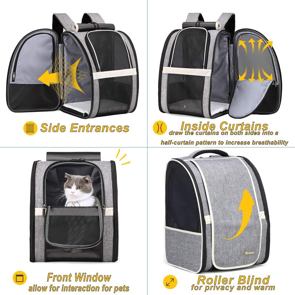 Innovative Bubble Backpack Pet Carrier Comfortable Travel for Cats and Dogs