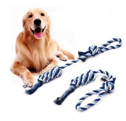 Molar Teeth Cleaning Rope Toy For Dogs Durable Chew Toy For Dental Care Gum Massage Puppy Training Interactive Play