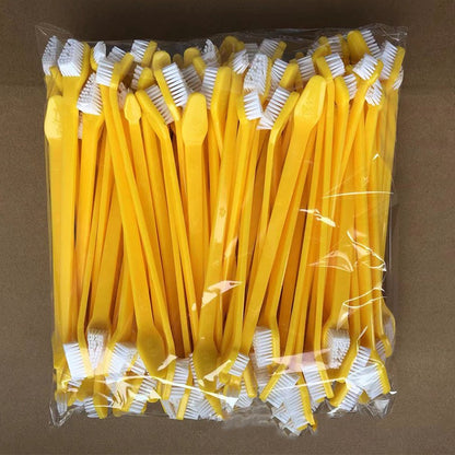 Long-Handle Double-Head Pet Toothbrush – Dog & Cat Dental Care Tool