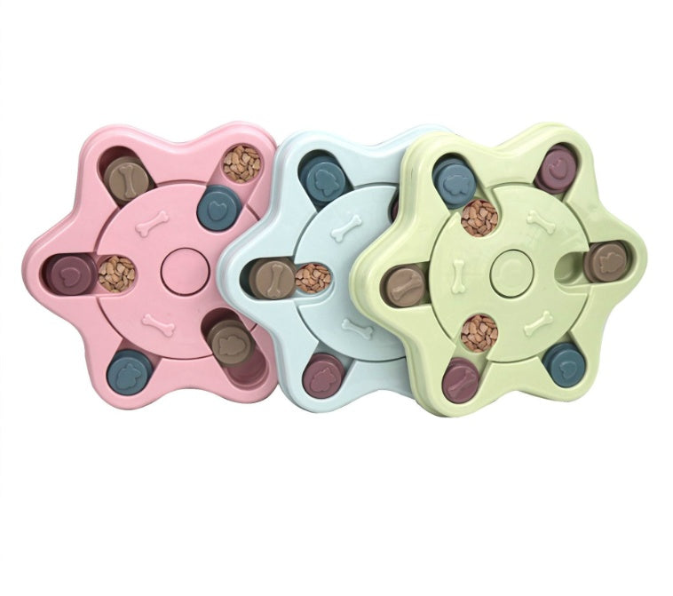 Interactive Dog Educational Feeding Toy for Boredom Relief – Smart Puzzle Feeder for Mental Stimulation and Training