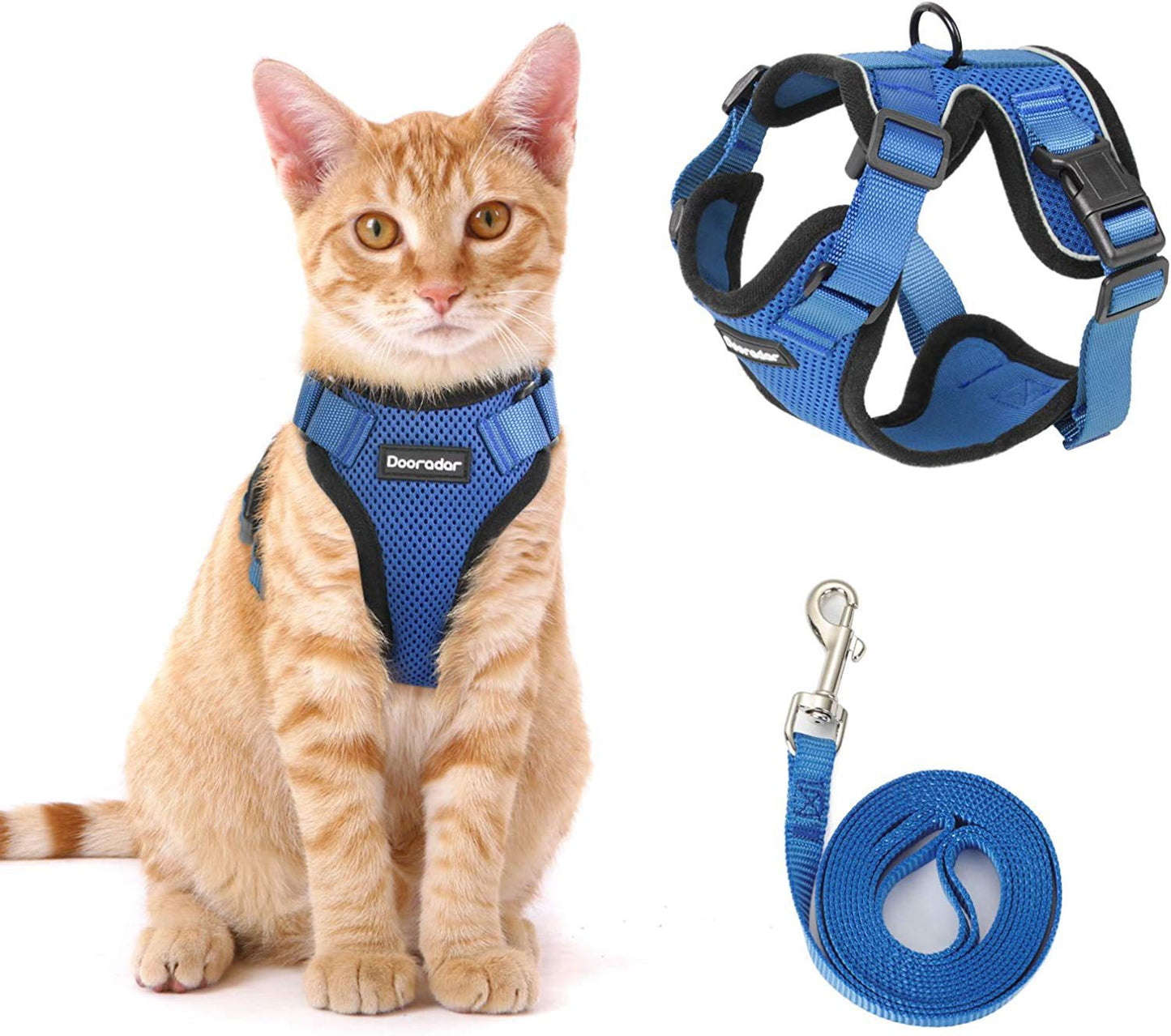 Adjustable Anti-Escape Cat Leash – Safe and Comfortable Harness for Cats and Small Pets