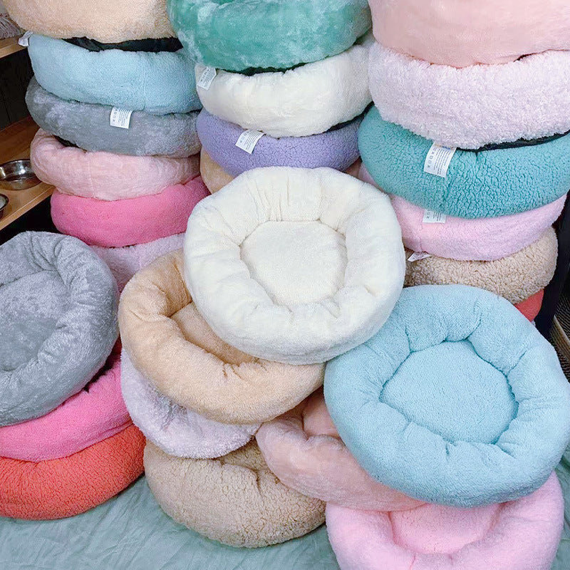 Soft Dog Bed for Small & Medium Pets – Comfortable Sleeping Pad