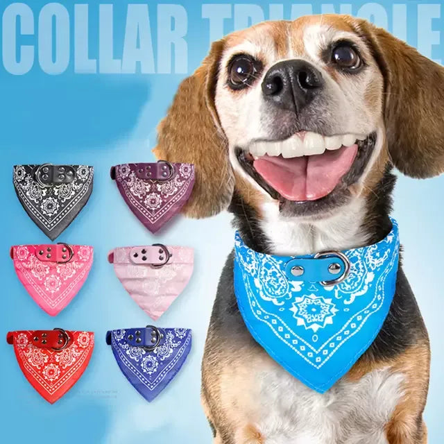 Pet Triangle Scarf – Stylish Bandana for Dogs & Cats