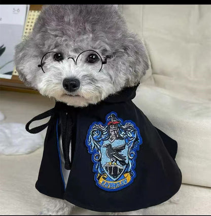 Harry Potter Pet Costume – Magic Glasses & Cloak for Dogs & Cats