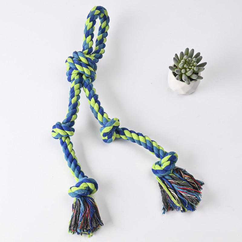 Heavy-Duty Dog Rope Toy – Tough Tug Toy for Aggressive Chewers