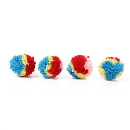 Cat Toy Rainbow Hair Ball Toy Ball Color - So Much Fun for Cats