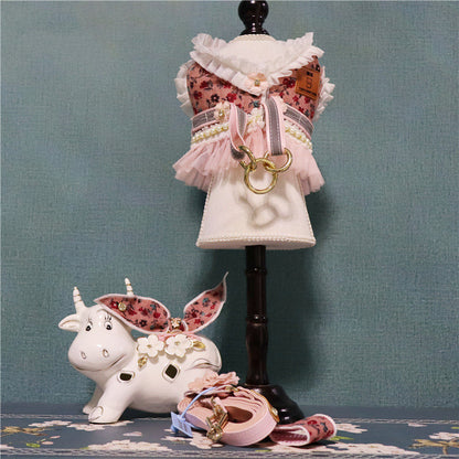 Reflective Cat Leash with Chest Harness – Adjustable Pet Harness for Cats and Small Pets