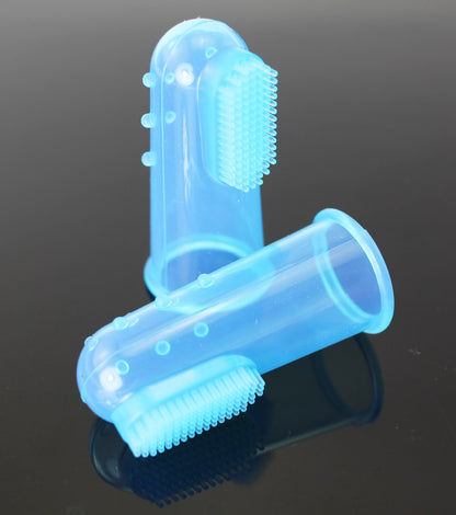 Natural Silicone Finger Toothbrush for Pets – Gentle Dog & Cat Dental Care