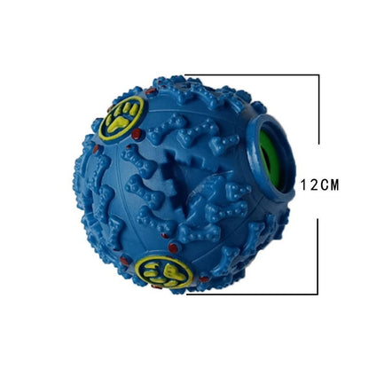 Dog Food Ball Bite Resistant Toy Puzzle Large And Small Size Interactive Pet Toy For Dogs Durable Treat Dispensing Fun