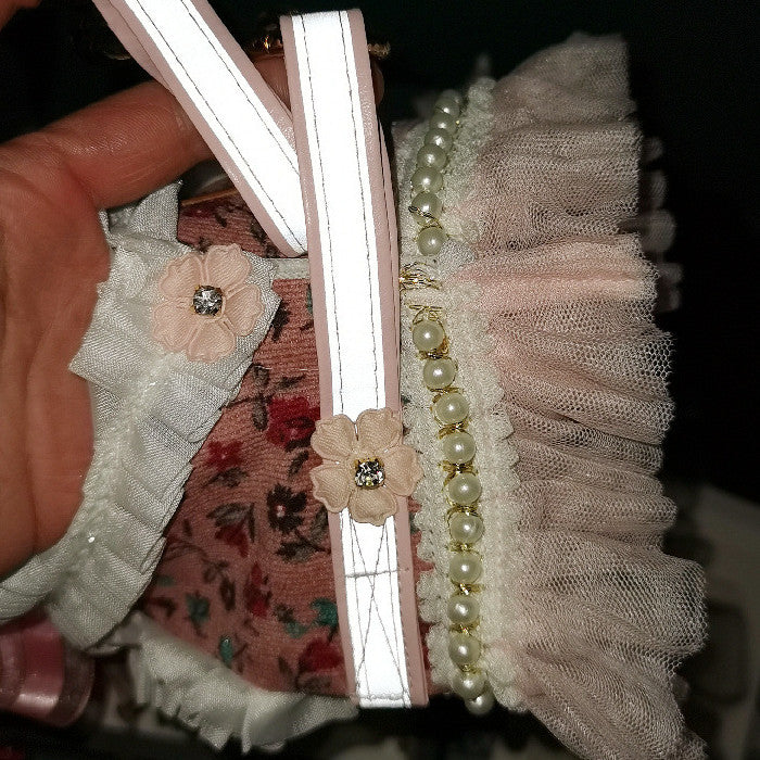 Reflective Cat Leash with Chest Harness – Adjustable Pet Harness for Cats and Small Pets