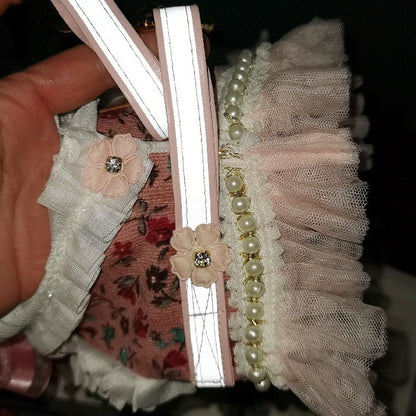 Reflective Cat Leash with Chest Harness – Adjustable Pet Harness for Cats and Small Pets