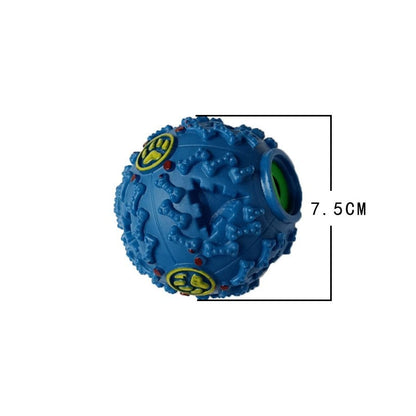 Dog Food Ball Bite Resistant Toy Puzzle Large And Small Size Interactive Pet Toy For Dogs Durable Treat Dispensing Fun