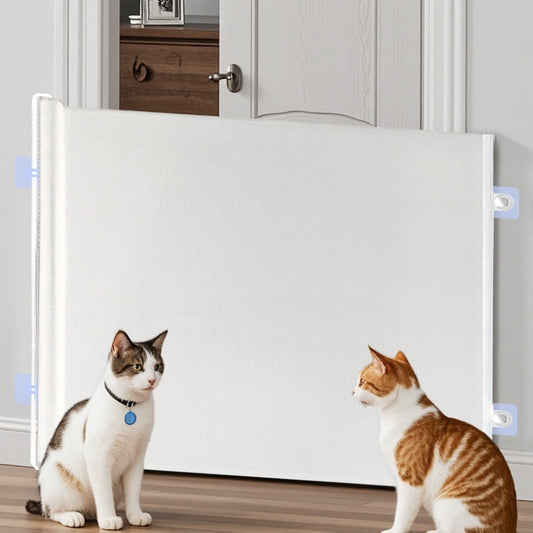 Automatic Telescopic Pet Gate – Anti-Jump & Anti-Run Door Barrier for Cats & Dogs