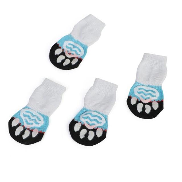 Breathable Indoor Pet Socks – Non-Slip Shoe Covers for Dogs & Cats