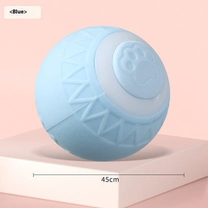 Automatic Smart Cat Toy – Self-Moving Bouncing & Rolling Ball for Kittens & Cats