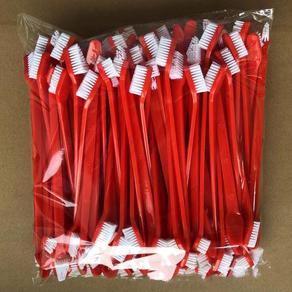 Long-Handle Double-Head Pet Toothbrush – Dog & Cat Dental Care Tool