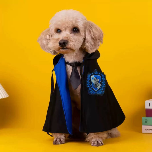 Harry Potter Pet Costume – Magic Glasses & Cloak for Dogs & Cats