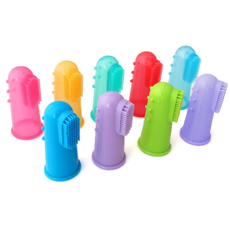 Natural Silicone Finger Toothbrush for Pets – Gentle Dog & Cat Dental Care