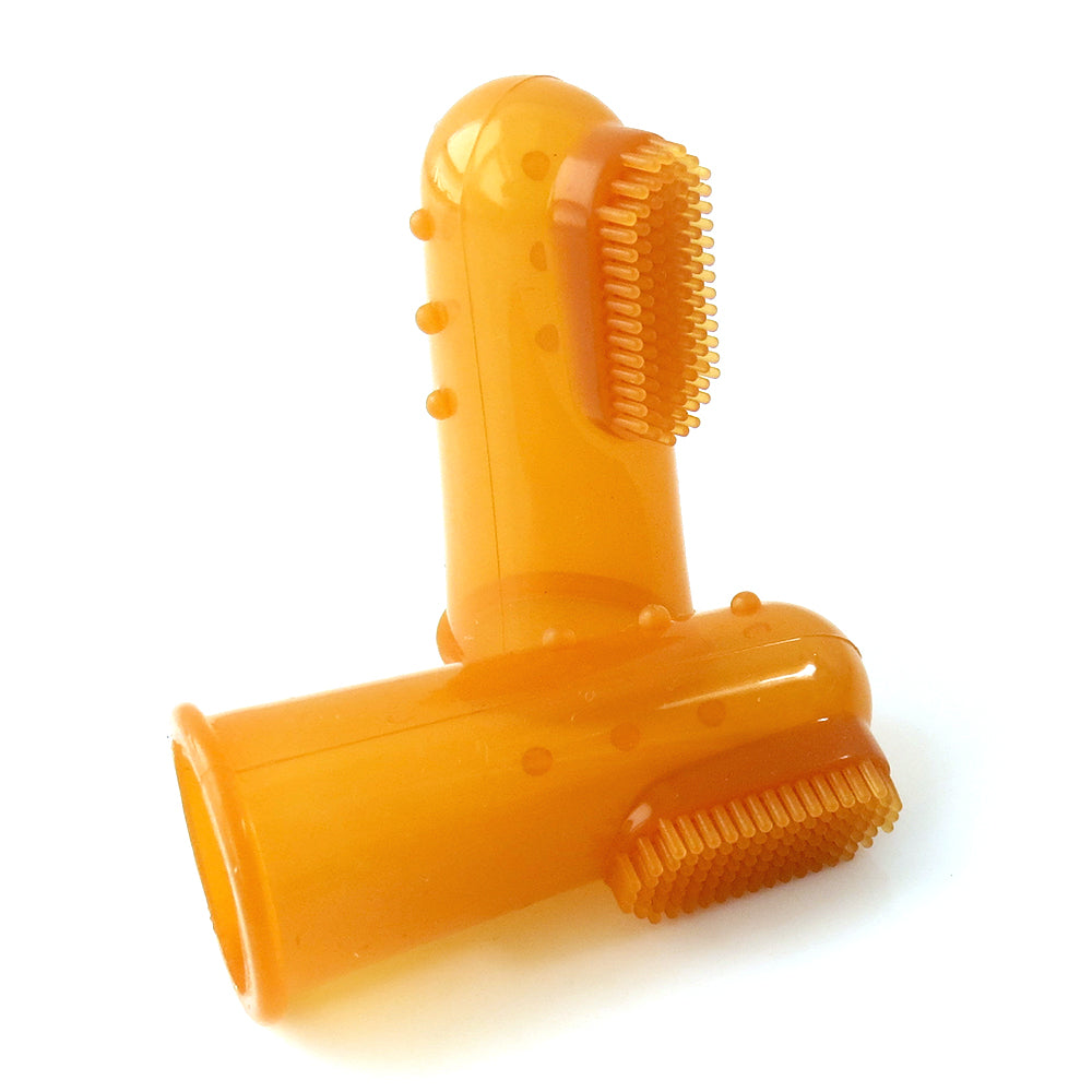 Natural Silicone Finger Toothbrush for Pets – Gentle Dog & Cat Dental Care