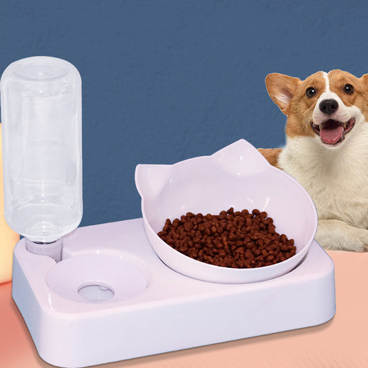 Anti-Tip Dog & Cat Bowls – Non-Spill Food and Water Bowls for Pets