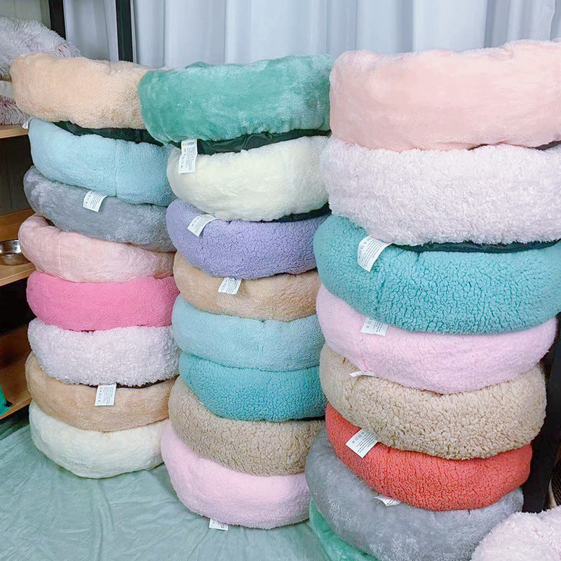 Soft Dog Bed for Small & Medium Pets – Comfortable Sleeping Pad