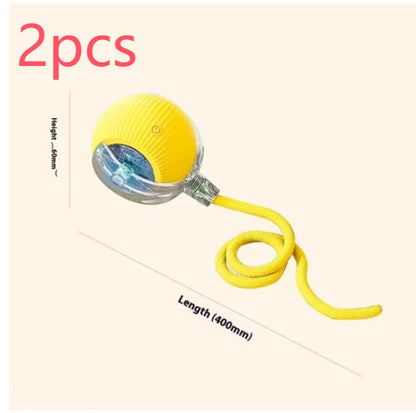 Electric Cat Toy – Automatic Rolling Ball for Self-Entertainment