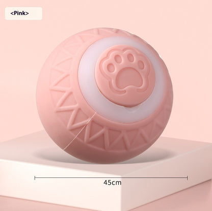 Automatic Smart Cat Toy – Self-Moving Bouncing & Rolling Ball for Kittens & Cats