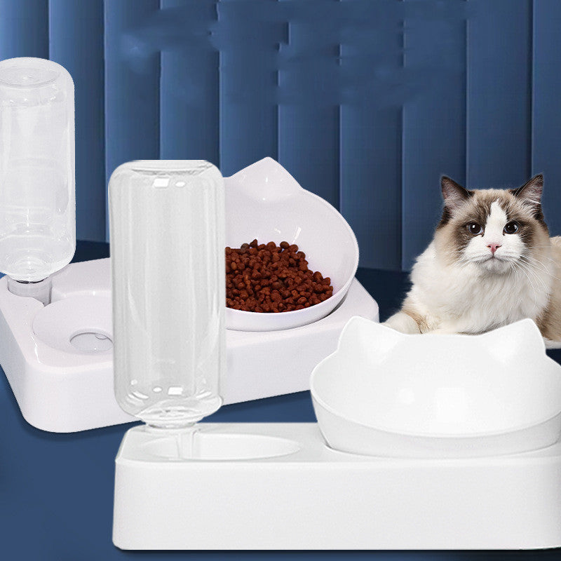 Anti-Tip Dog & Cat Bowls – Non-Spill Food and Water Bowls for Pets