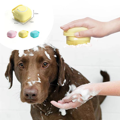 Pet Grooming Gloves – Massage, Shampoo & Clean Dogs & Cats Easily