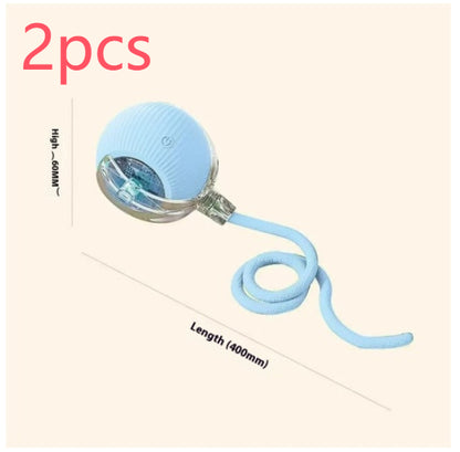 Electric Cat Toy – Automatic Rolling Ball for Self-Entertainment