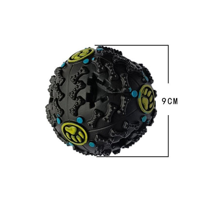 Dog Food Ball Bite Resistant Toy Puzzle Large And Small Size Interactive Pet Toy For Dogs Durable Treat Dispensing Fun