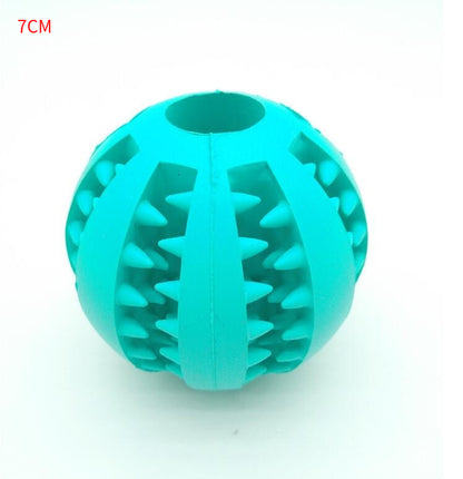 Pet Slow Feeder Dog Toy - Cute Rubber Dog Ball Interactive Treat Dispensing Toy For Training Boredom Relief And Healthy Eating