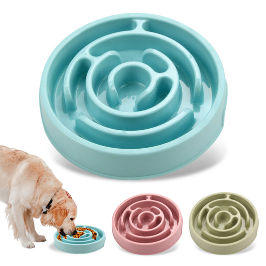 Slow Feeder Dog Bowl – Silicone Puzzle Feeder for Healthy Eating & Anti-Choking Puppies
